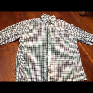 Men’s Southern Marsh button front shirt Size M